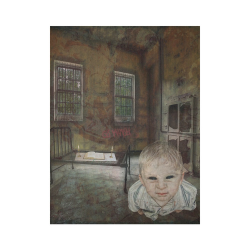 Room 13 - The Boy Cotton Linen Wall Tapestry 60"x 80"