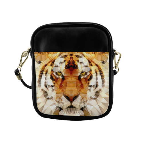 abstract tiger Sling Bag (Model 1627)