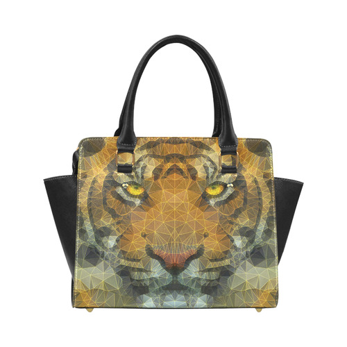 polygon tiger Classic Shoulder Handbag (Model 1653)