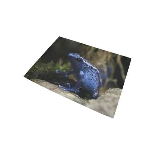 Blue Poison Arrow Frog Area Rug 5'3''x4'