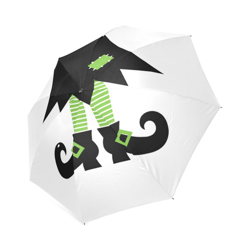 Halloween black and green designers Umbrella - original designers product Foldable Umbrella (Model U01)