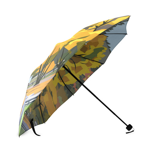 Arrowtown Gold Foldable Umbrella (Model U01)