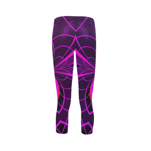 pINK N pURPLE pUZZLE 2 Capri Legging (Model L02)