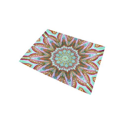 mandala beach 8 Area Rug 5'3''x4'