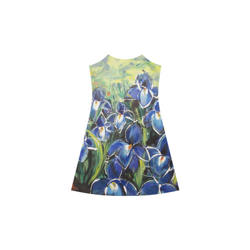 Irises slip dress Alcestis Slip Dress (Model D05)