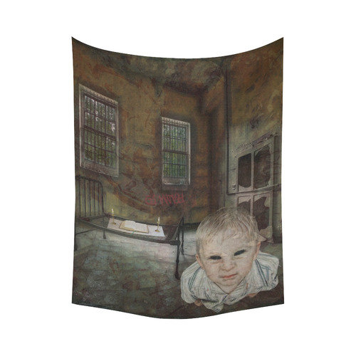 Room 13 - The Boy Cotton Linen Wall Tapestry 60"x 80"