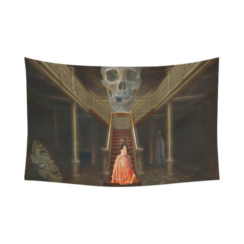 The Princess - A Ghoststory Cotton Linen Wall Tapestry 90"x 60"