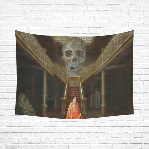 The Princess - A Ghoststory Cotton Linen Wall Tapestry 80"x 60"