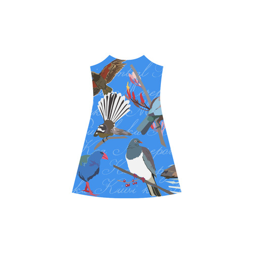 NZ birds slip dress Alcestis Slip Dress (Model D05)