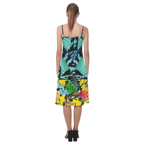 Sunset Wings Alcestis Slip Dress (Model D05)