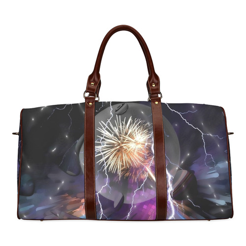 Space Night by Artdream Waterproof Travel Bag/Large (Model 1639)
