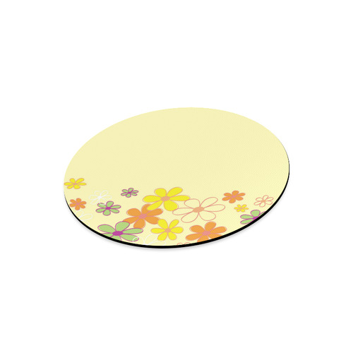 Beautiful rounded designers Floral Mouse Pad edition Round Mousepad