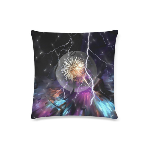Space Night by Artdream Custom Zippered Pillow Case 16"x16"(Twin Sides)