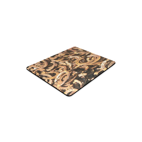 good luck,new year, horseshoe Rectangle Mousepad