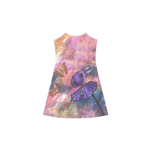 Pastel Monarchs Alcestis Slip Dress (Model D05)