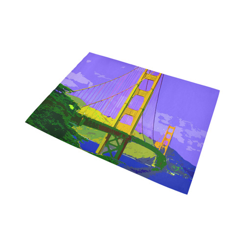 Golden_Gate_Bridge_20160909 Area Rug7'x5'