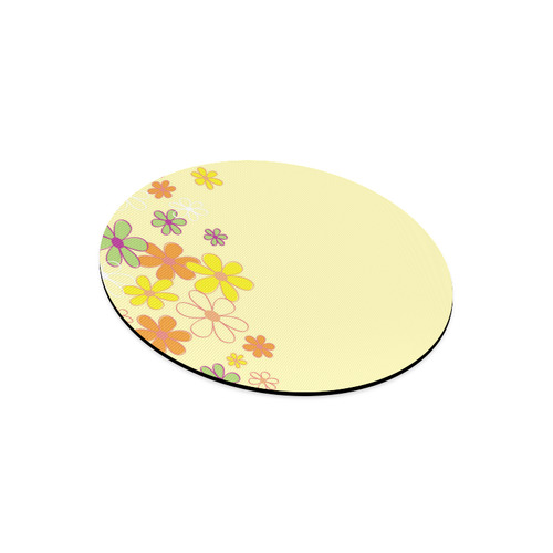 Beautiful rounded designers Floral Mouse Pad edition Round Mousepad