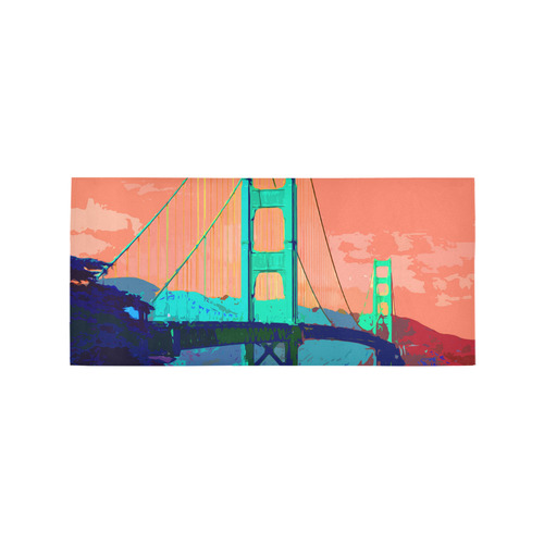 Golden_Gate_Bridge_20160906 Area Rug 7'x3'3''