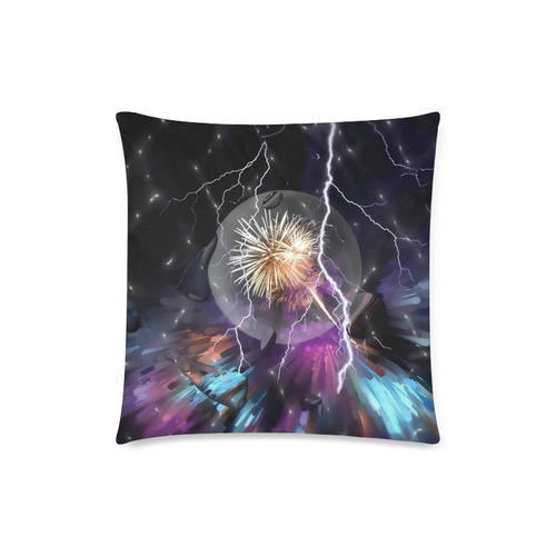 Space Night by Artdream Custom Zippered Pillow Case 18"x18"(Twin Sides)