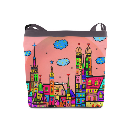 Munich Popart by Nico Bielow Crossbody Bags (Model 1613)