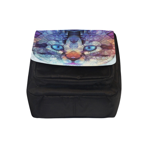 abstract kitten, cat Crossbody Nylon Bags (Model 1633)