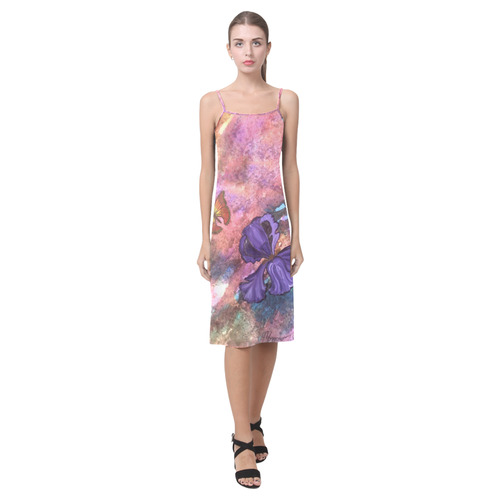 Pastel Monarchs Alcestis Slip Dress (Model D05)