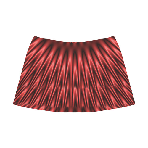 Red Lagoon Mnemosyne Women's Crepe Skirt (Model D16)