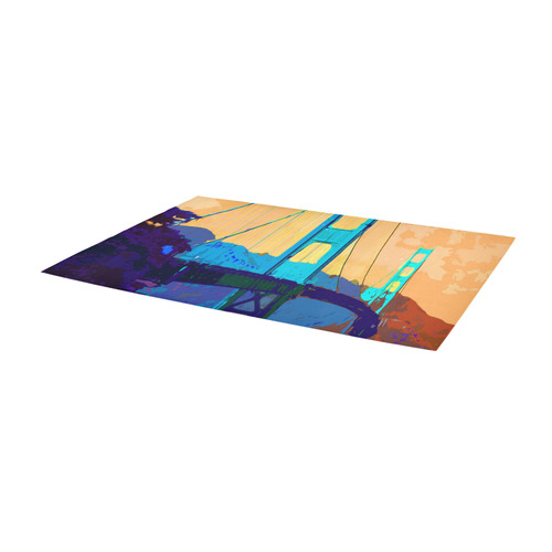 Golden_Gate_Bridge_20160905 Area Rug 9'6''x3'3''