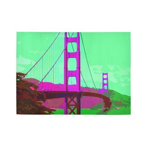 Golden_Gate_Bridge_20160902 Area Rug7'x5'