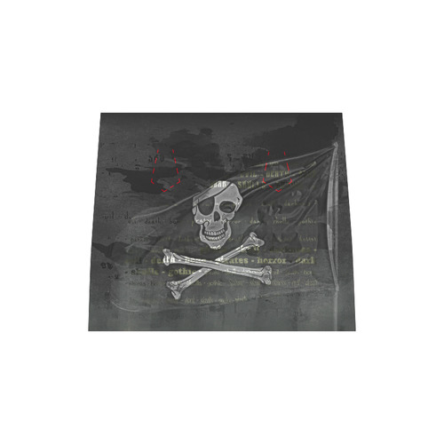 Vintage Skull Pirates Flag Boston Handbag (Model 1621)