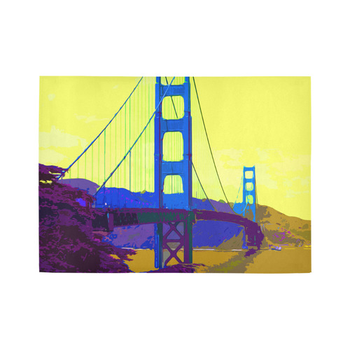 Golden_Gate_Bridge_20160904 Area Rug7'x5'