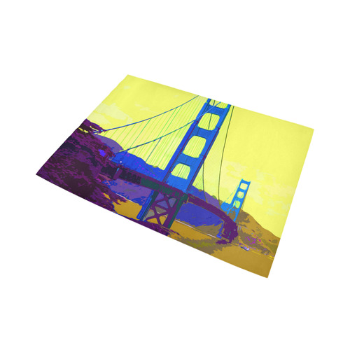 Golden_Gate_Bridge_20160904 Area Rug7'x5'