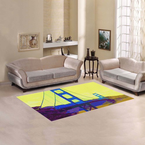 Golden_Gate_Bridge_20160904 Area Rug 5'x3'3''