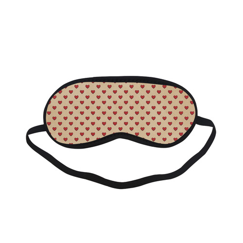 RETRO HEARTS MASK Sleeping Mask