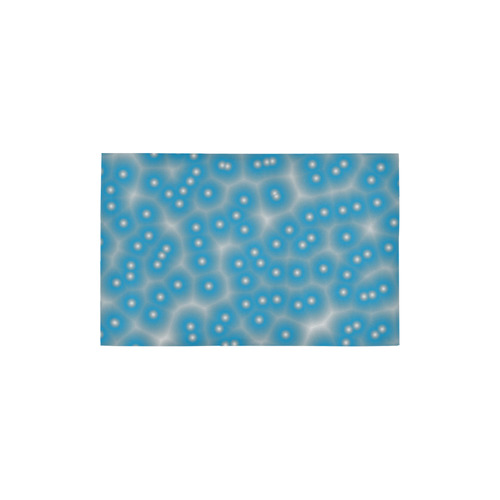 blue and white dots Area Rug 2'7"x 1'8‘’
