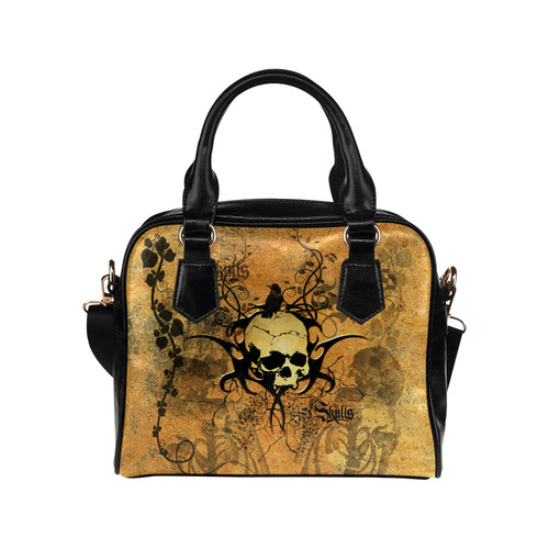 Awesome skull with tribal