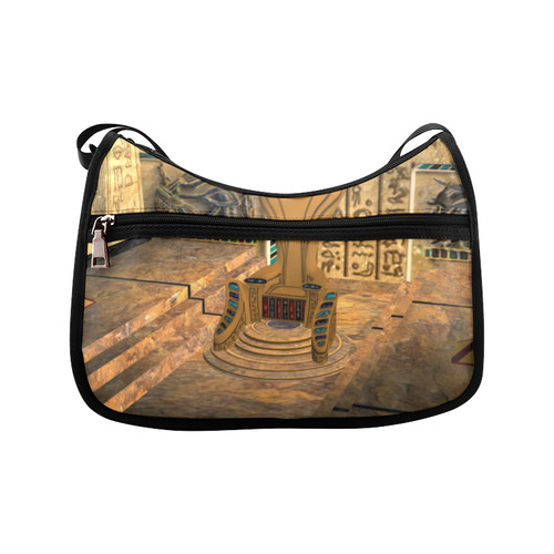 The egyptian temple Crossbody Bags (Model 1616)