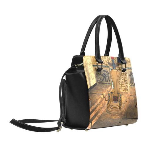 The egyptian temple Classic Shoulder Handbag (Model 1653)