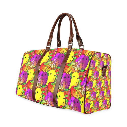 Fruities by Popart Lover Waterproof Travel Bag/Large (Model 1639)