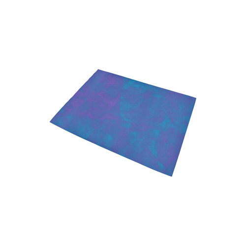 blue and purple Area Rug 2'7"x 1'8‘’