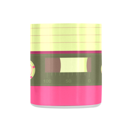 Pink Cassette Tape Classic Insulated Mug(10.3OZ)