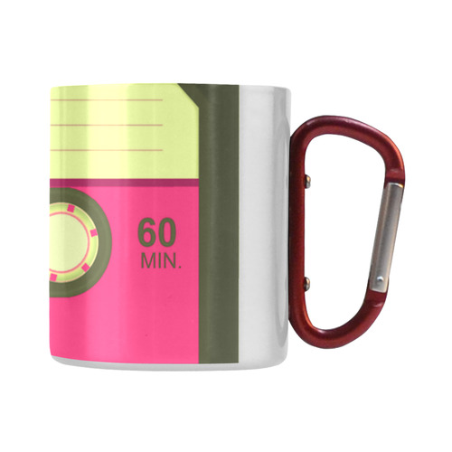 Pink Cassette Tape Classic Insulated Mug(10.3OZ)