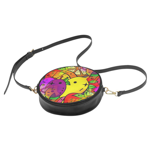 Fruities by Popart Lover Round Sling Bag (Model 1647)