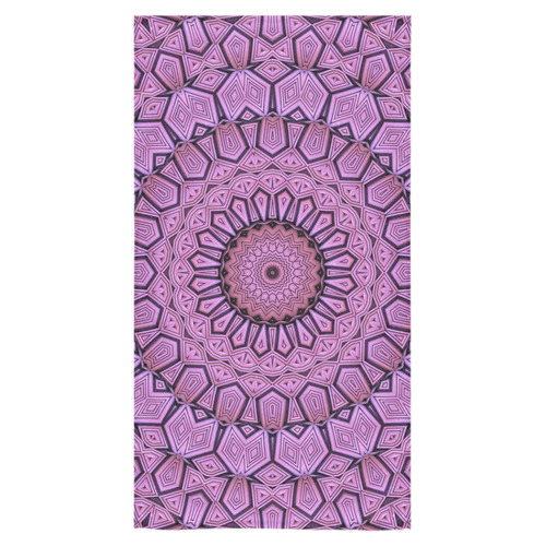 Pink Pattern Mandala Bath Towel 30"x56"