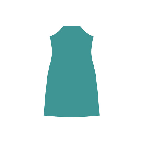 Jade V-Neck Open Fork Long Dress(Model D18)