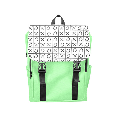 OXO Game - Noughts and Crosses Casual Shoulders Backpack (Model 1623)