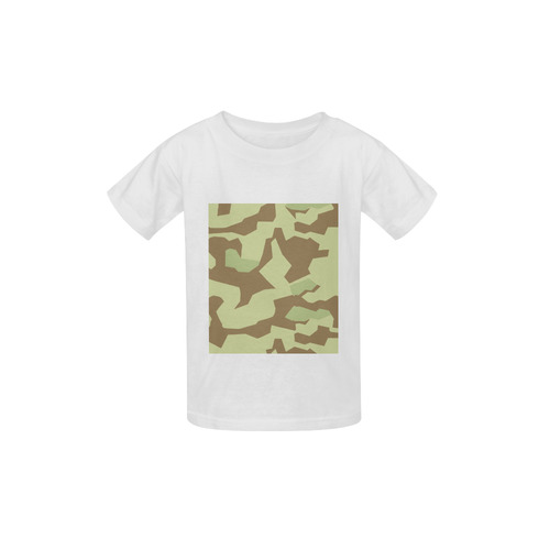 Special army T-Shirt for little Boys EDITION 2016 / White and camouflage Art Kid's  Classic T-shirt (Model T22)