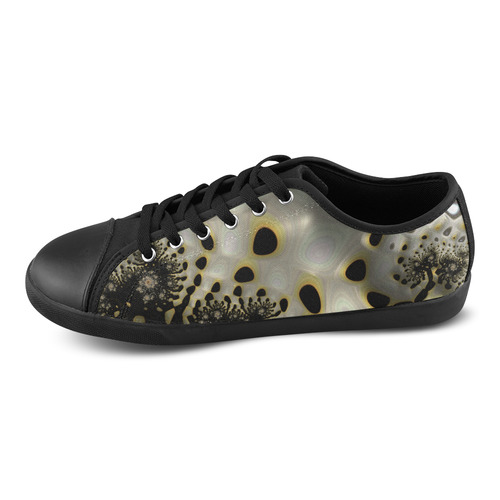 Land Of Delight Black Gold Fractal Landscape