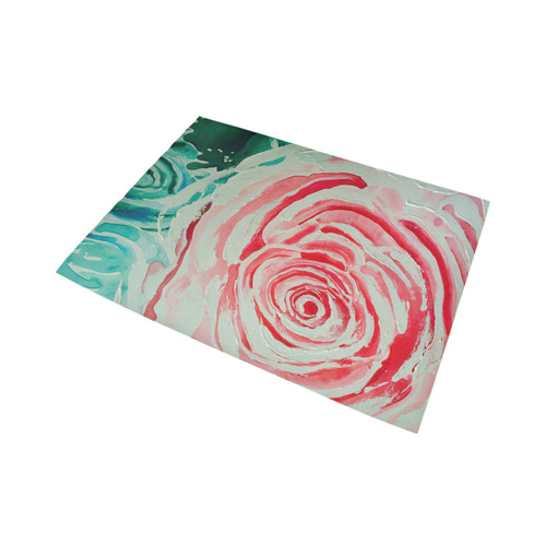ROSES ARE PINK PINK Area Rug7'x5'