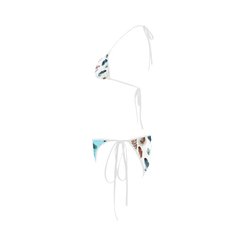 White and Blue : designers bikini collection 2016 Custom Bikini Swimsuit